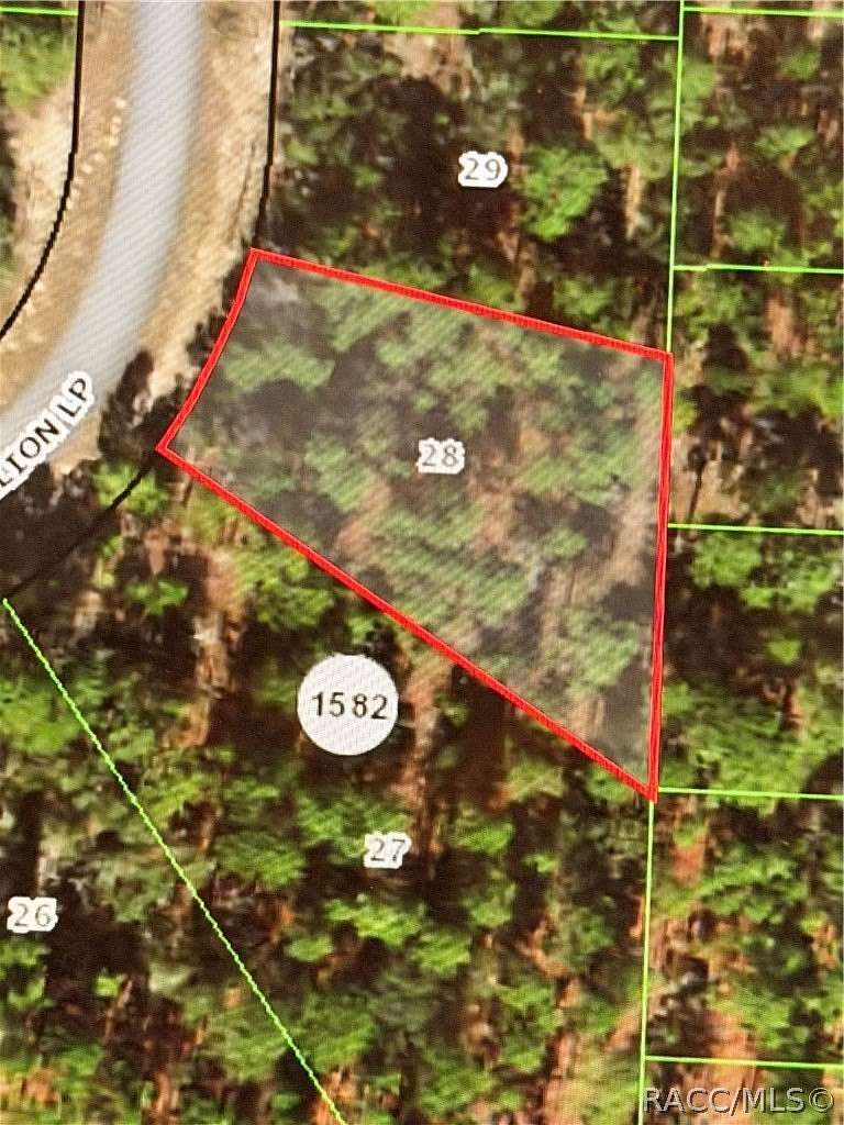 0.33 Acres of Residential Land for Sale in Citrus Springs, Florida