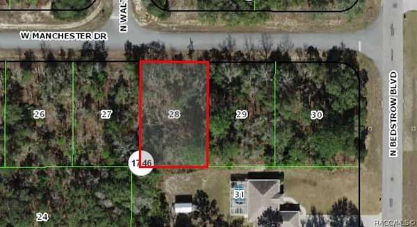 0.23 Acres of Residential Land for Sale in Dunnellon, Florida