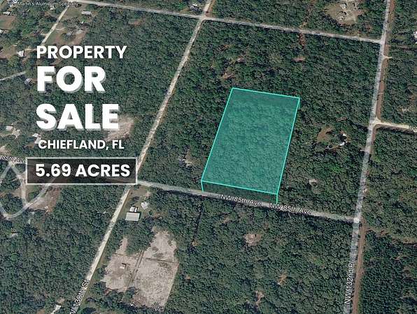 5.69 Acres of Land for Sale in Chiefland, Florida
