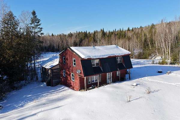 20 Acres of Recreational Land with Home for Sale in Ashland, Maine