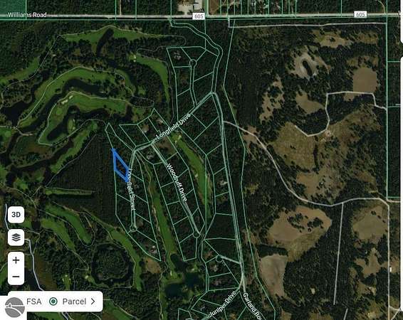 1.78 Acres of Land for Sale in Lewiston, Michigan