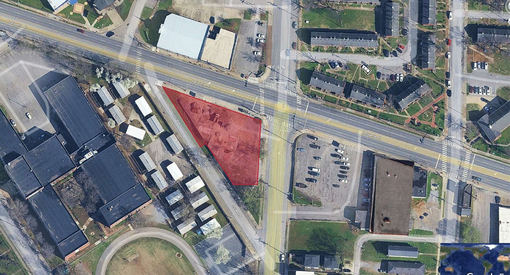 0.52 Acres of Commercial Land for Sale in Nashville, Tennessee