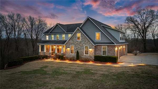 9.53 Acres of Land with Home for Sale in Rogers, Arkansas