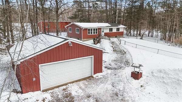 5 Acres of Land with Home for Sale in Brevator Township, Minnesota