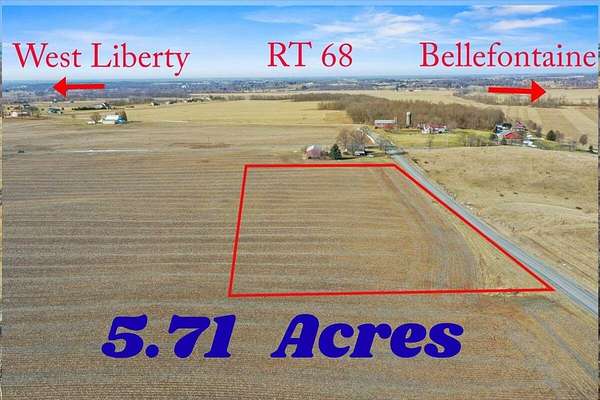 5.74 Acres of Residential Land for Sale in West Liberty, Ohio