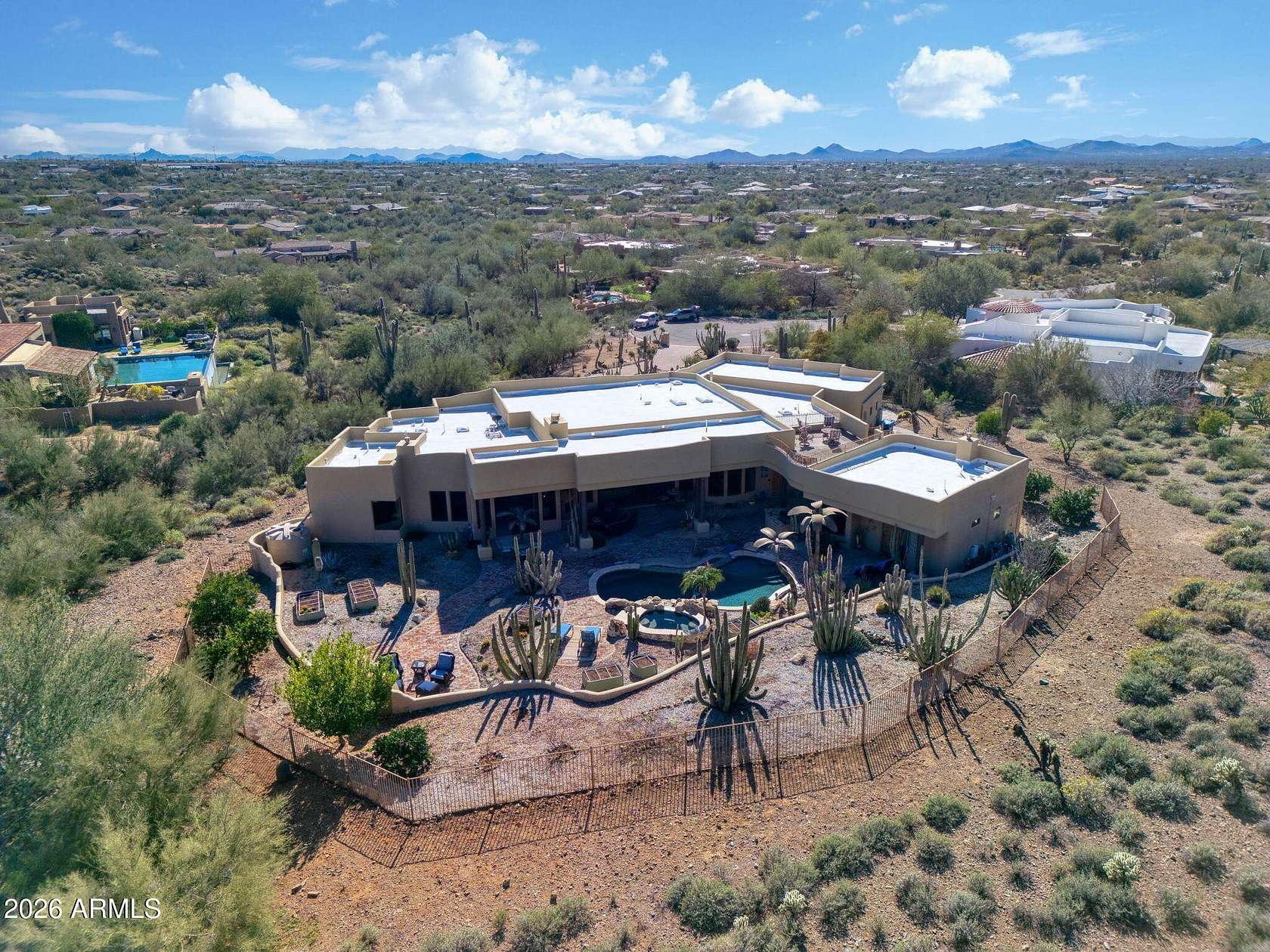 2 Acres of Land with Home for Sale in Cave Creek, Arizona