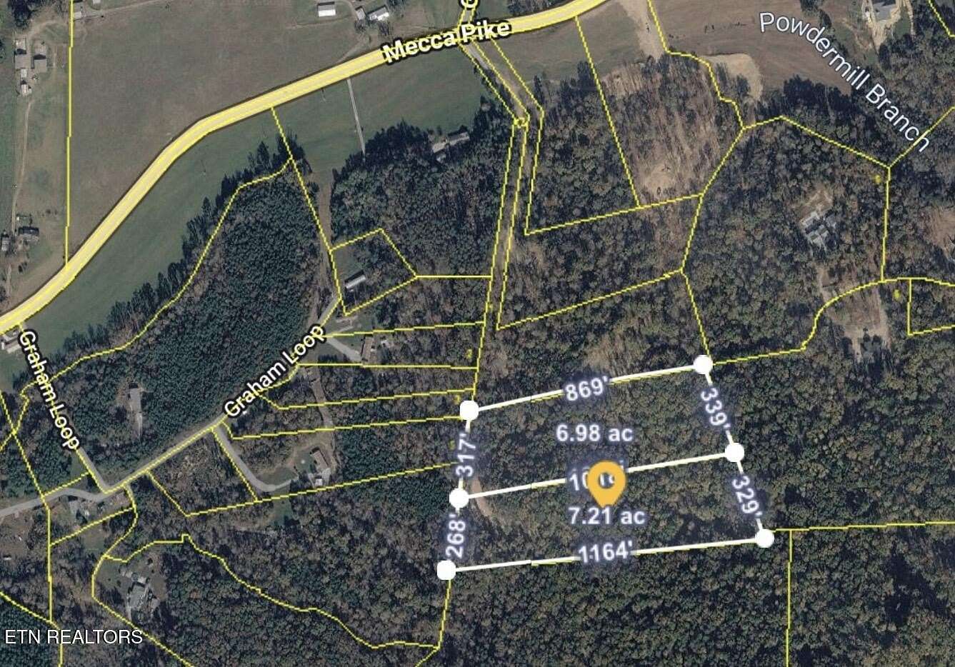 14.2 Acres of Recreational & Residential Land for Sale in Tellico Plains, Tennessee