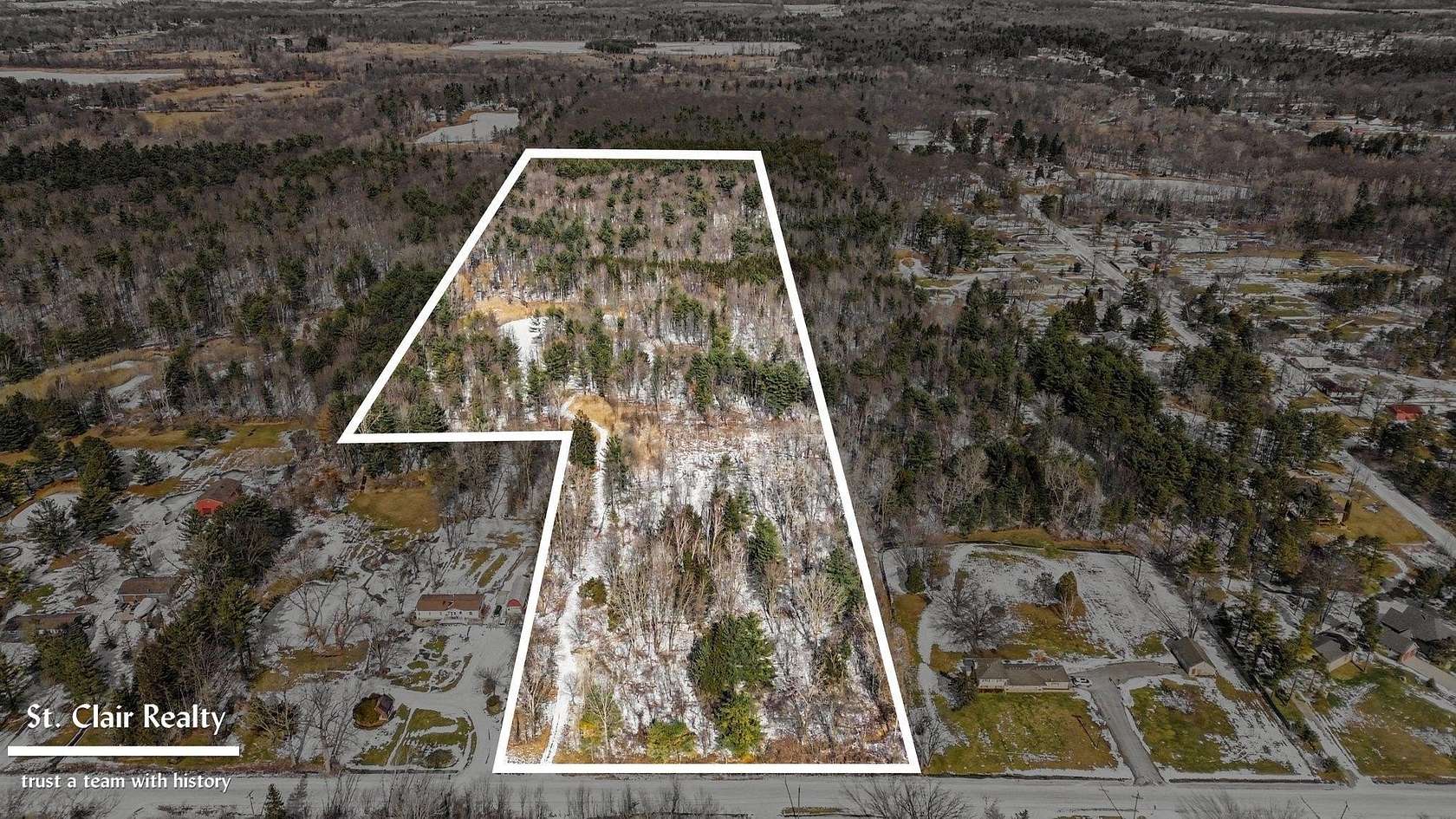 38.5 Acres of Land for Sale in Columbus, Michigan