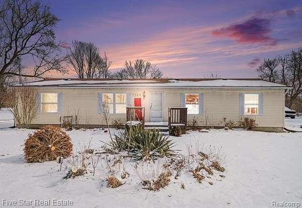 2 Acres of Land with Home for Sale in Otisville, Michigan