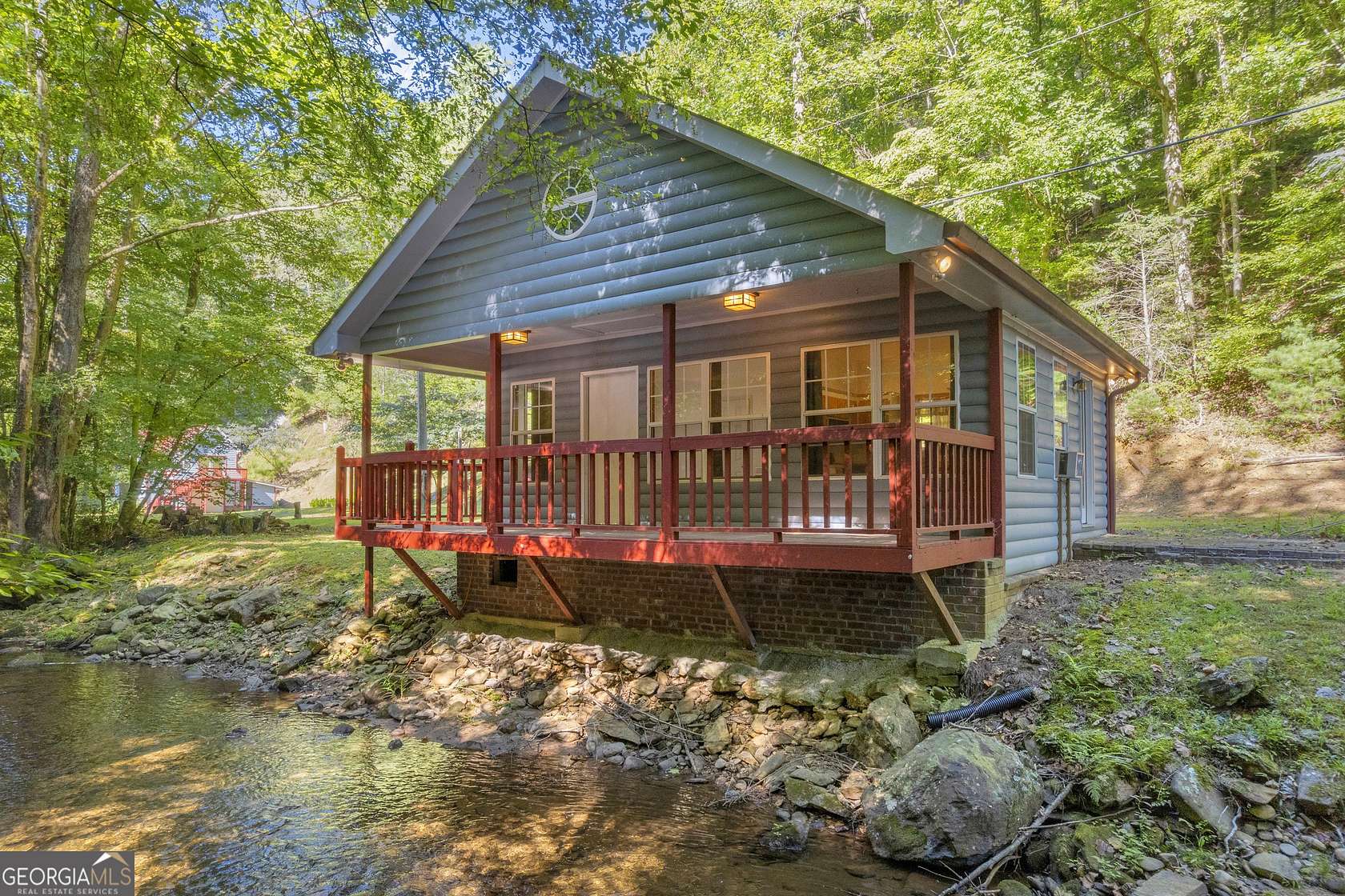 6 Acres of Land with Home for Sale in Cleveland, Georgia