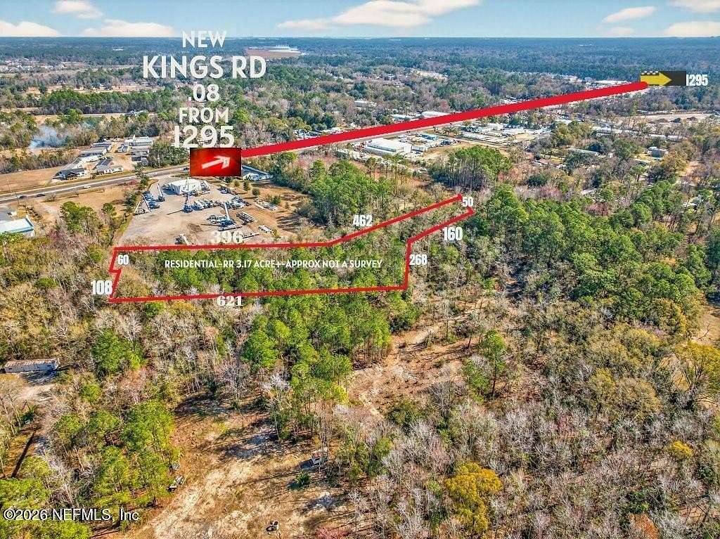 3.18 Acres of Residential Land for Sale in Jacksonville, Florida