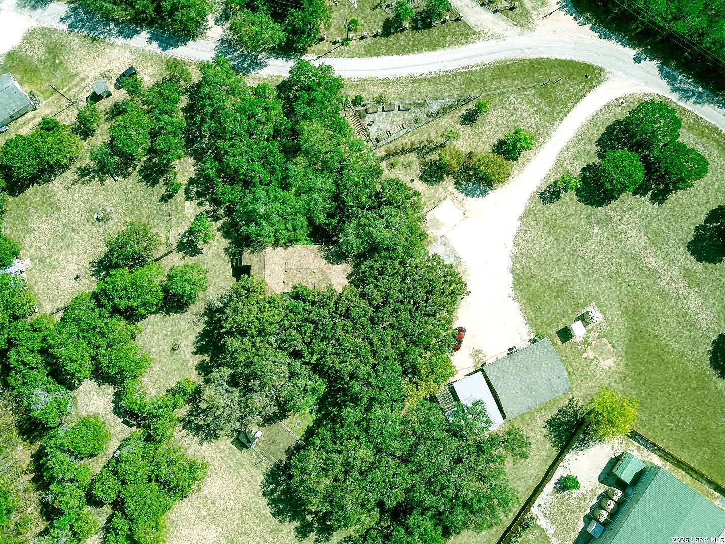 5.84 Acres of Land with Home for Sale in Pipe Creek, Texas