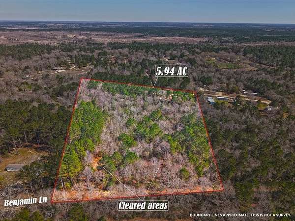 6 Acres of Residential Land for Sale in Poplarville, Mississippi