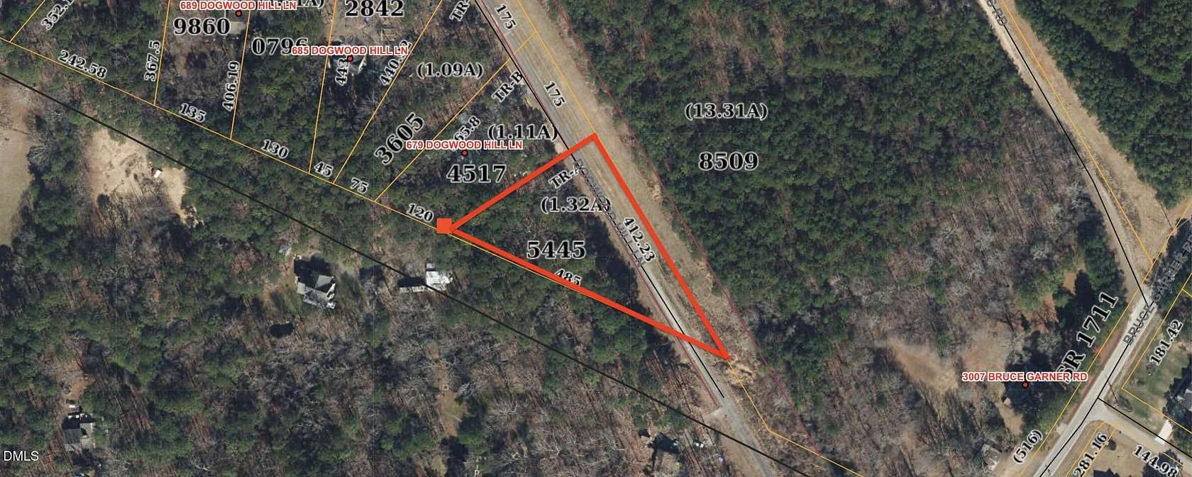 1.34 Acres of Residential Land for Sale in Wake Forest, North Carolina