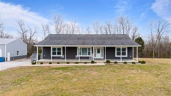 6.82 Acres of Land with Home for Sale in Morgantown, Kentucky