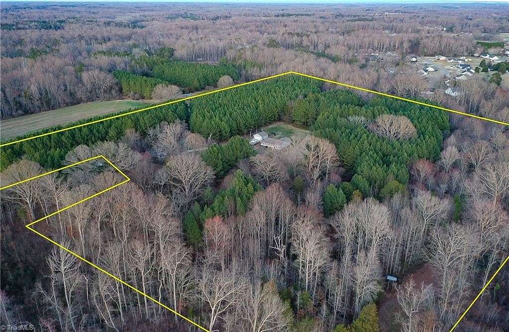 22 Acres of Recreational Land with Home for Sale in China Grove, North Carolina