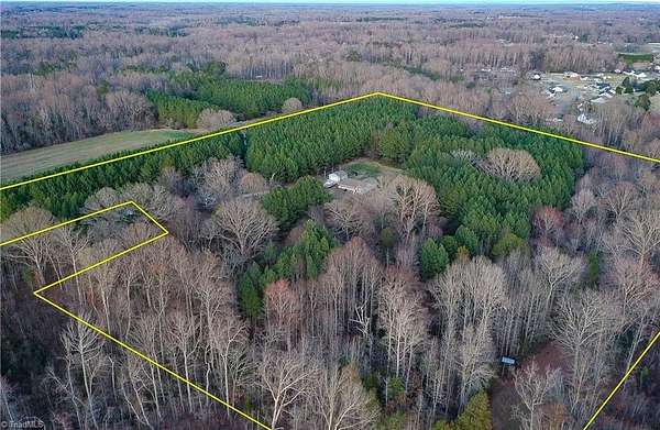 22 Acres of Recreational Land with Home for Sale in China Grove, North Carolina