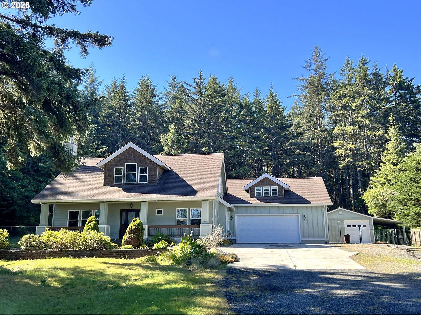 1.5 Acres of Land with Home for Sale in Coos Bay, Oregon