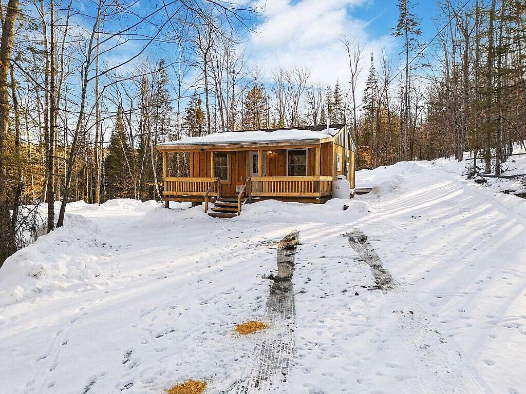 6.38 Acres of Land with Home for Sale in Starks, Maine