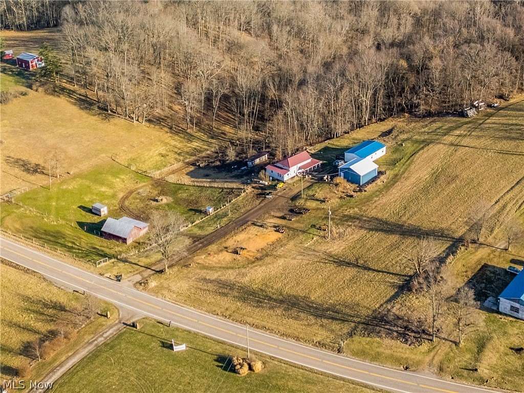 35 Acres of Agricultural Land with Home for Sale in Scio, Ohio