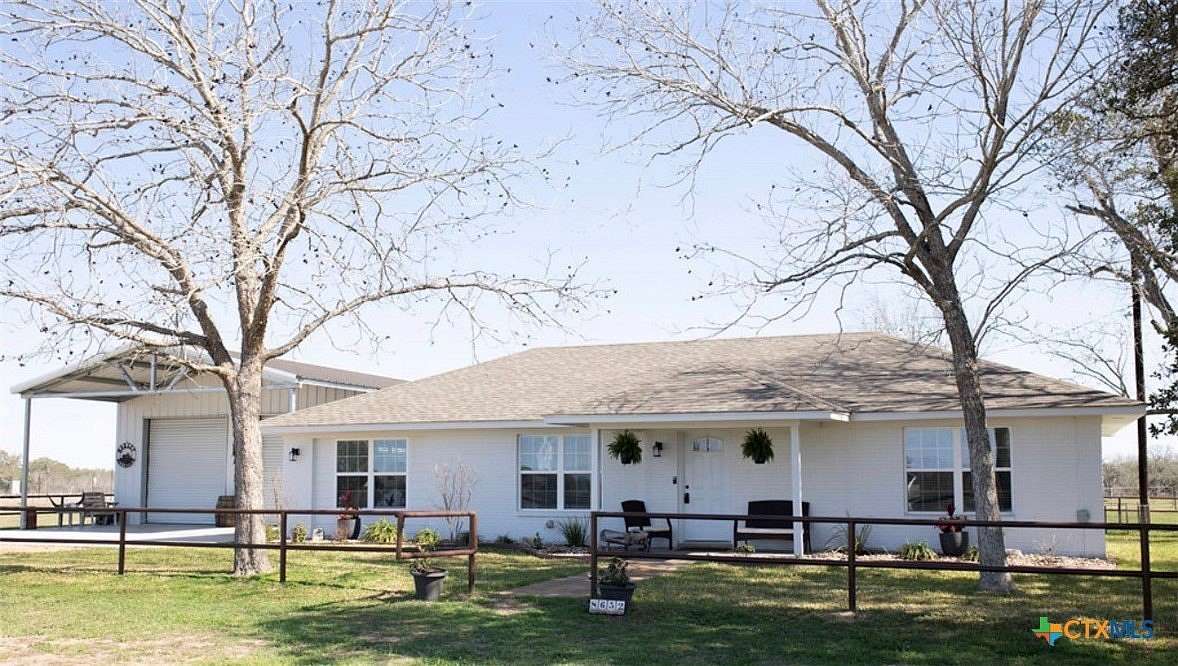 10 Acres of Land with Home for Sale in Yoakum, Texas