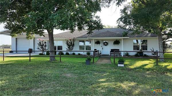 10 Acres of Land with Home for Sale in Yoakum, Texas