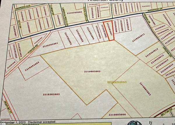 12.8 Acres of Land for Sale in Williamston, South Carolina