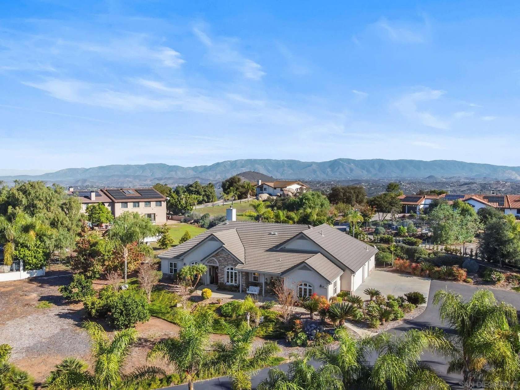 1.57 Acres of Land with Home for Sale in Escondido, California