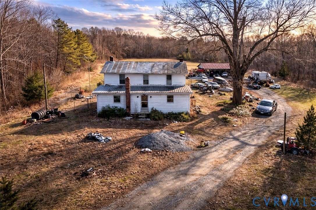 31.7 Acres of Land with Home for Sale in Bumpass, Virginia