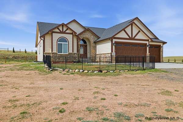 8.37 Acres of Land with Home for Sale in Cheyenne, Wyoming