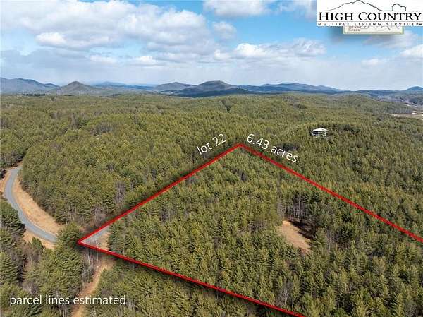 6.43 Acres of Residential Land for Sale in Collettsville, North Carolina