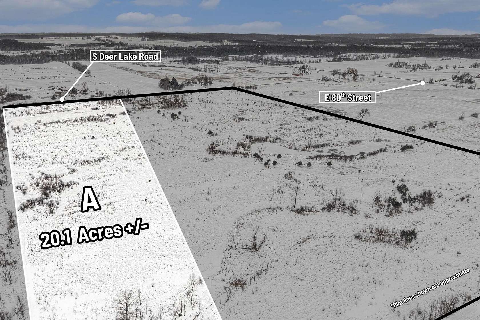 20.1 Acres of Land for Sale in Reed City, Michigan