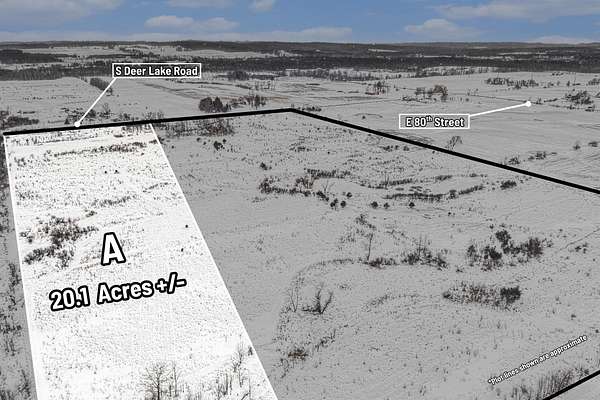 20.1 Acres of Land for Sale in Reed City, Michigan