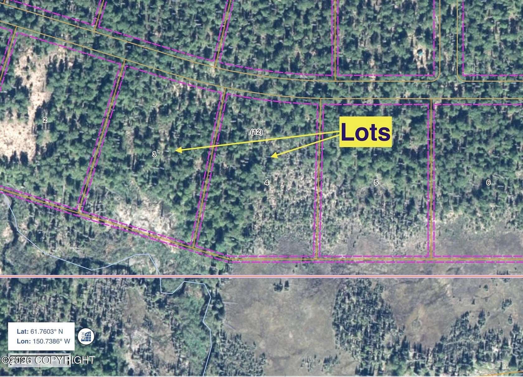 9.78 Acres of Land for Sale in Skwentna, Alaska