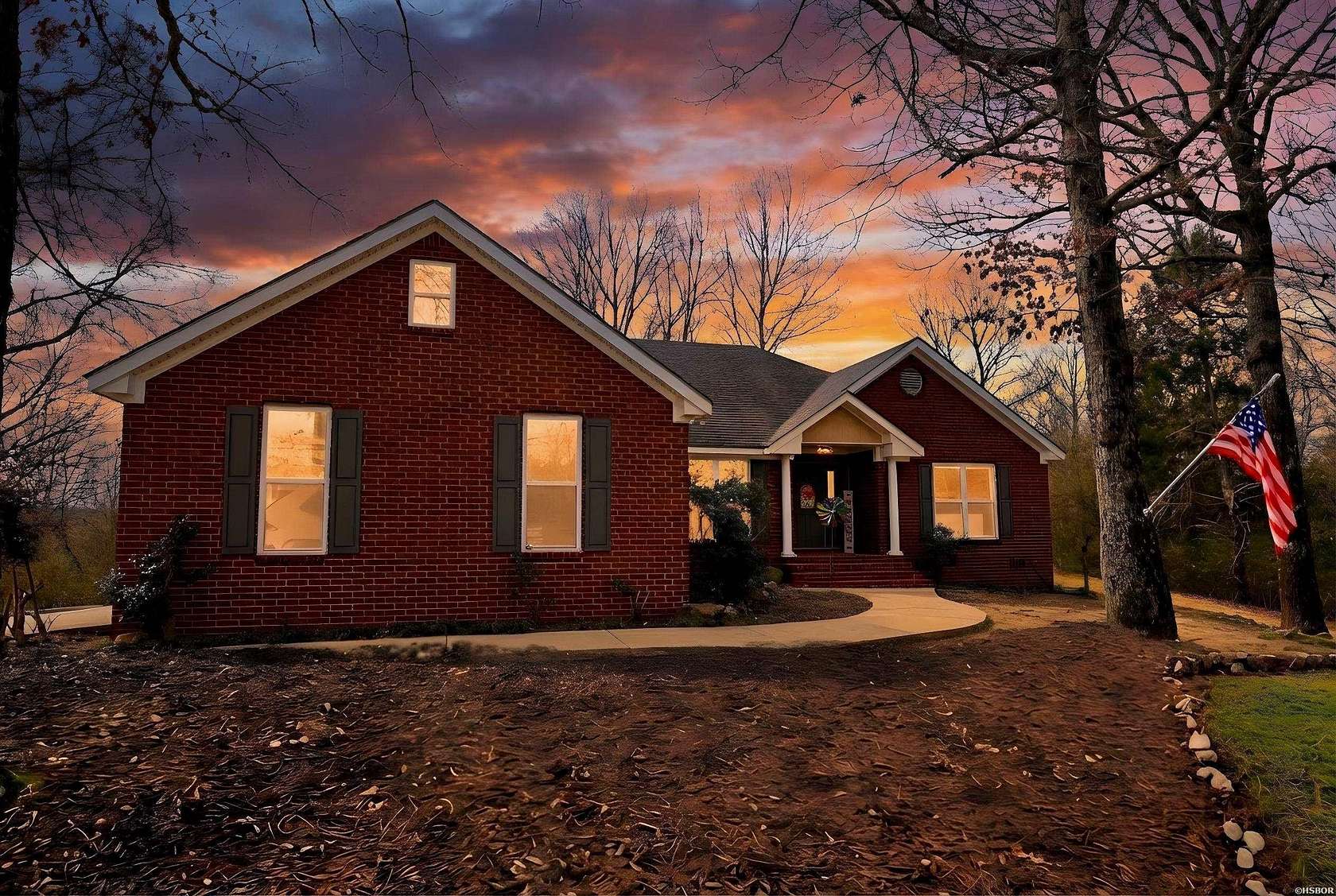 3.37 Acres of Land with Home for Sale in Glenwood, Arkansas