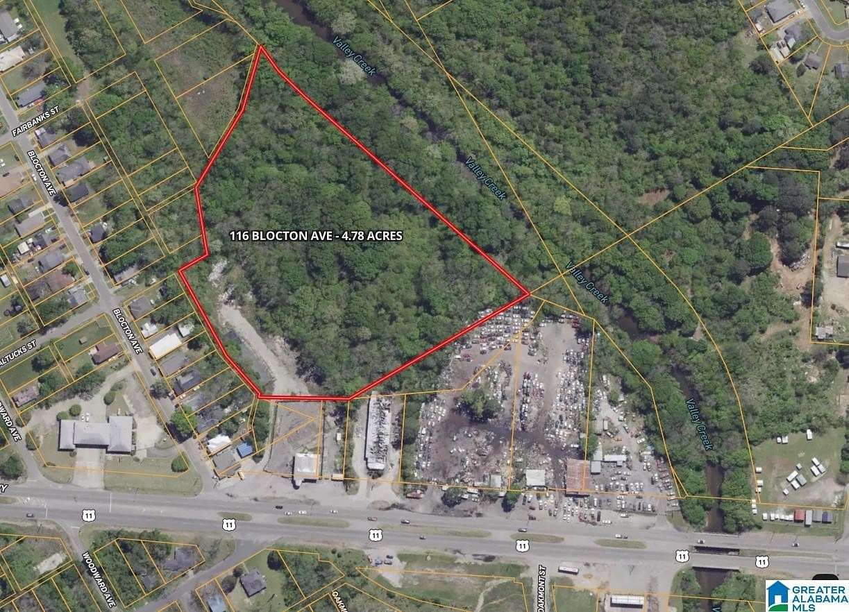5 Acres of Commercial Land for Sale in Birmingham, Alabama