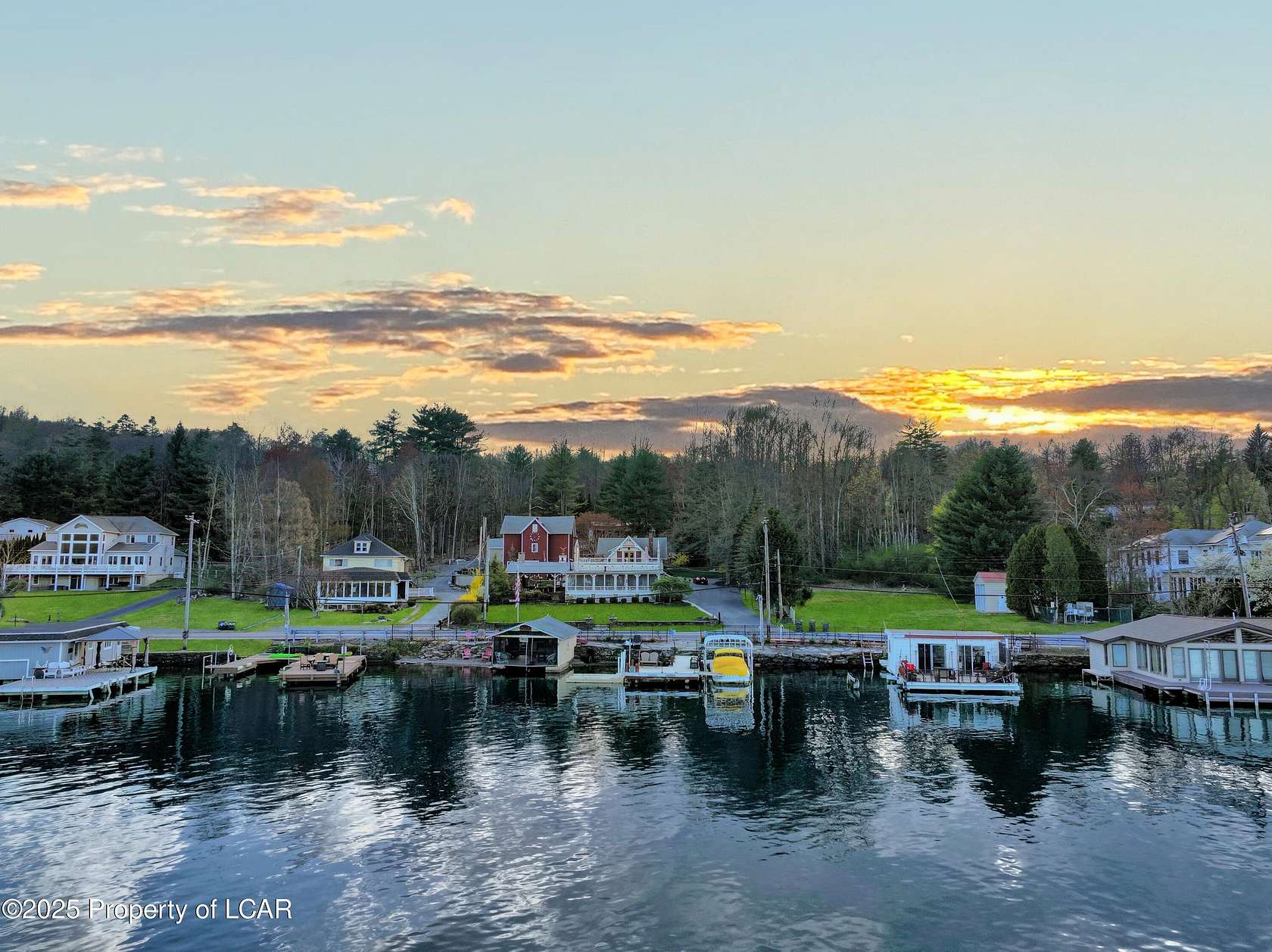 13.8 Acres of Land with Home for Sale in Harveys Lake, Pennsylvania