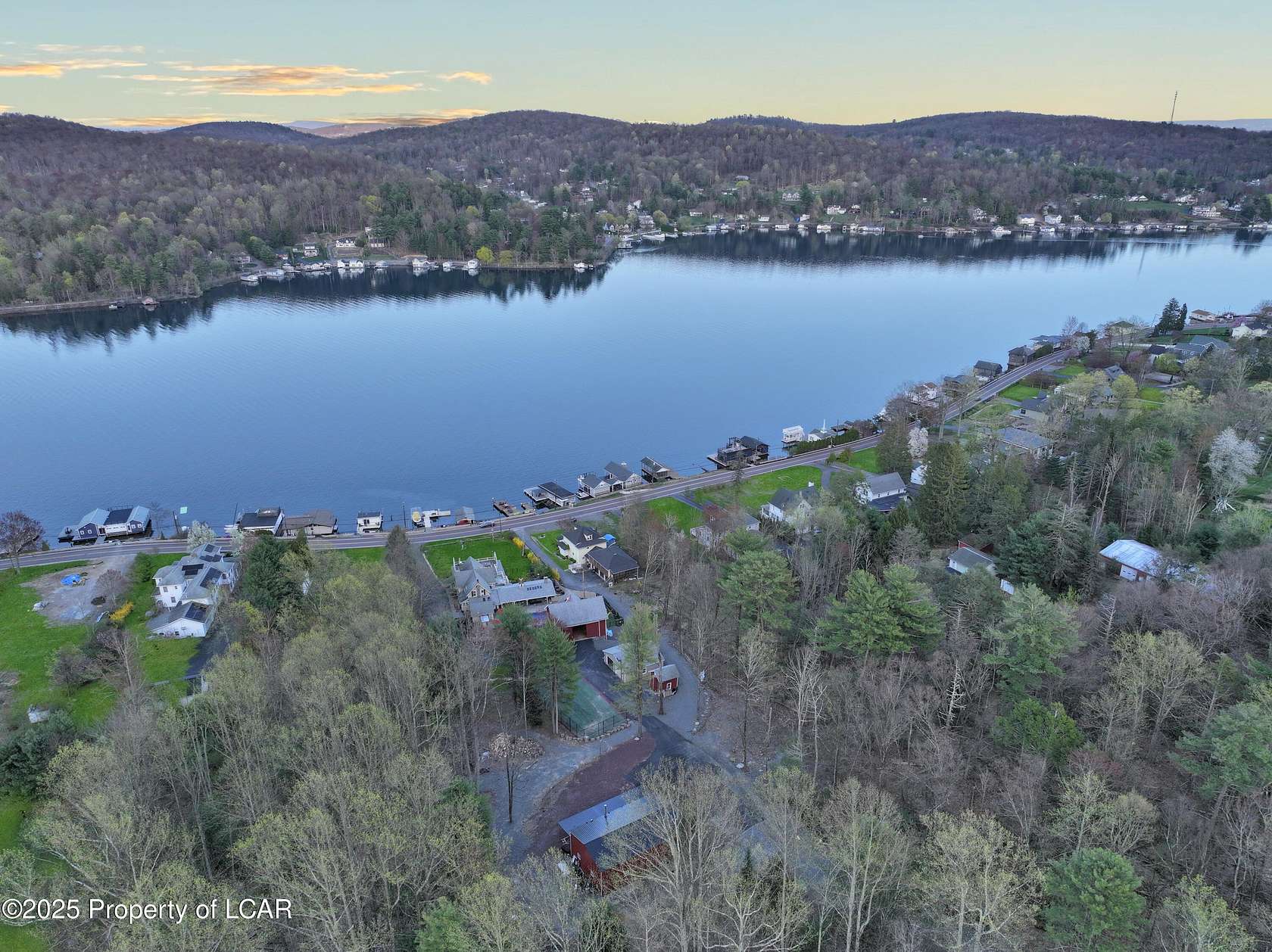 13.8 Acres of Land with Home for Sale in Harveys Lake, Pennsylvania
