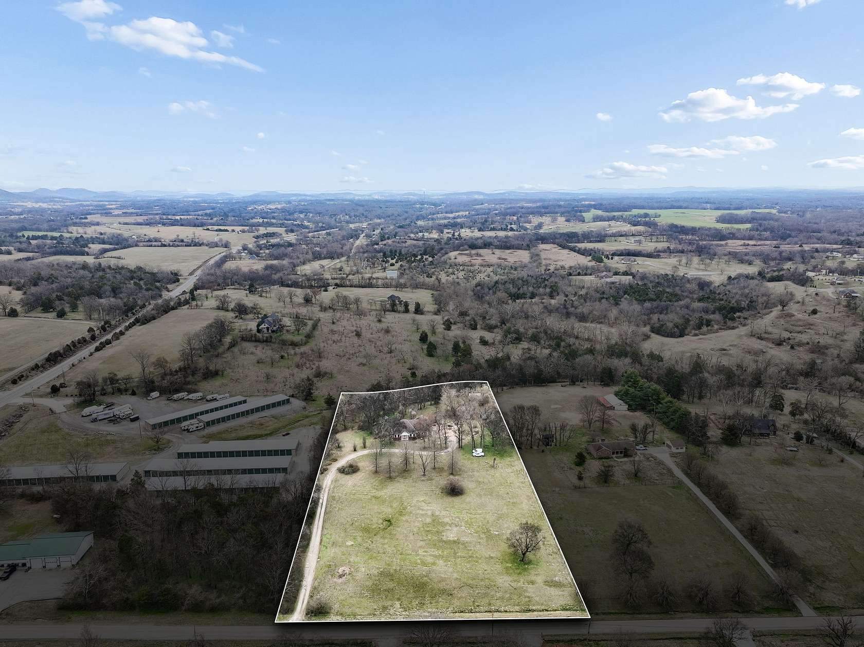 5 Acres of Land with Home for Sale in Castalian Springs, Tennessee