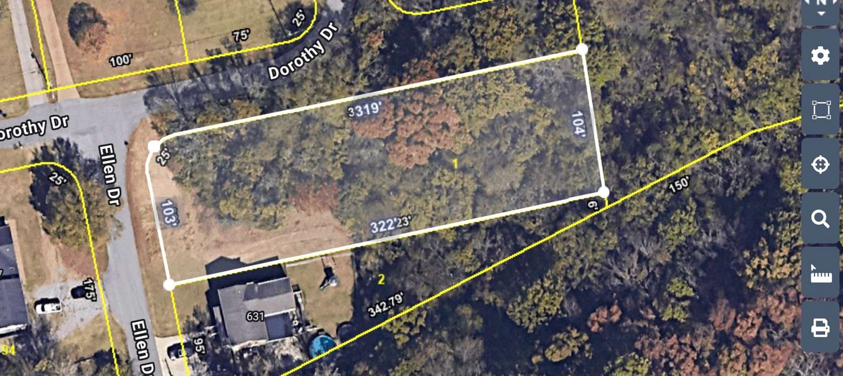 0.8 Acres of Residential Land for Sale in Goodlettsville, Tennessee