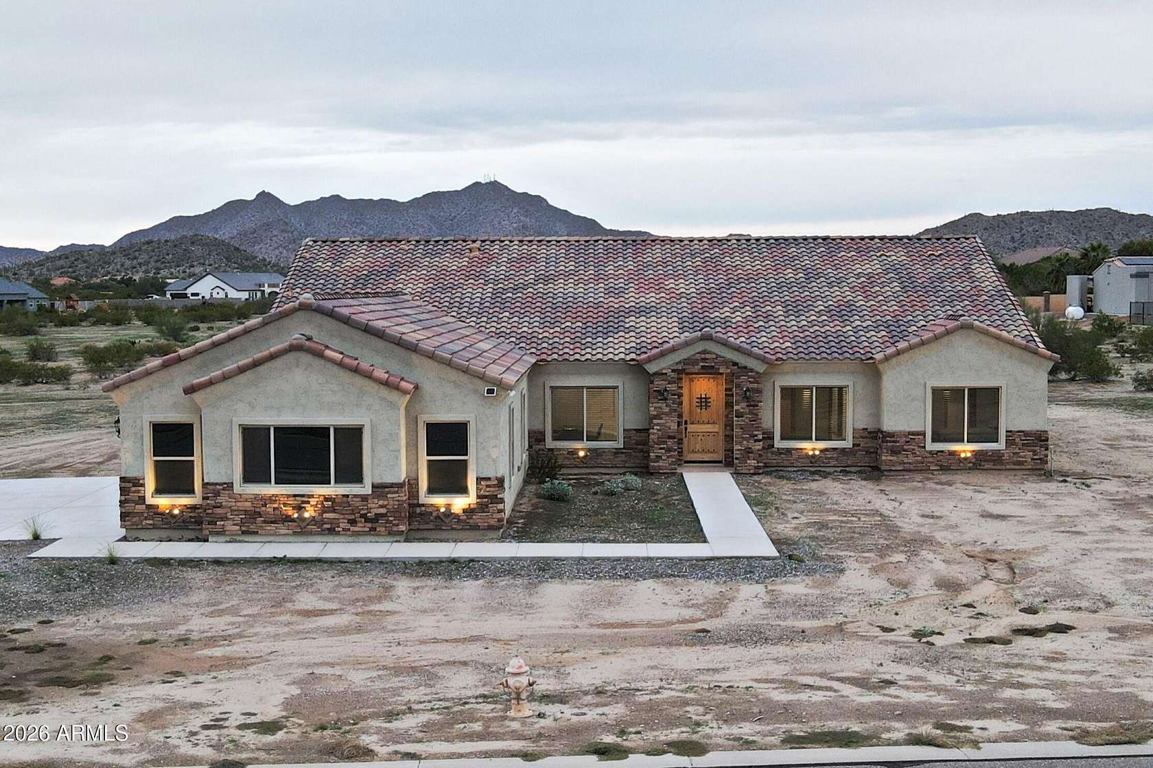 2 Acres of Land with Home for Sale in Casa Grande, Arizona