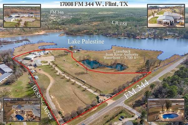 20 Acres of Recreational Land with Home for Sale in Flint, Texas