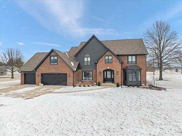 5 Acres of Land with Home for Sale in Greenfield, Indiana