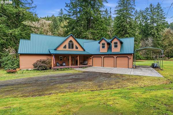 5.17 Acres of Land with Home for Sale in Kalama, Washington