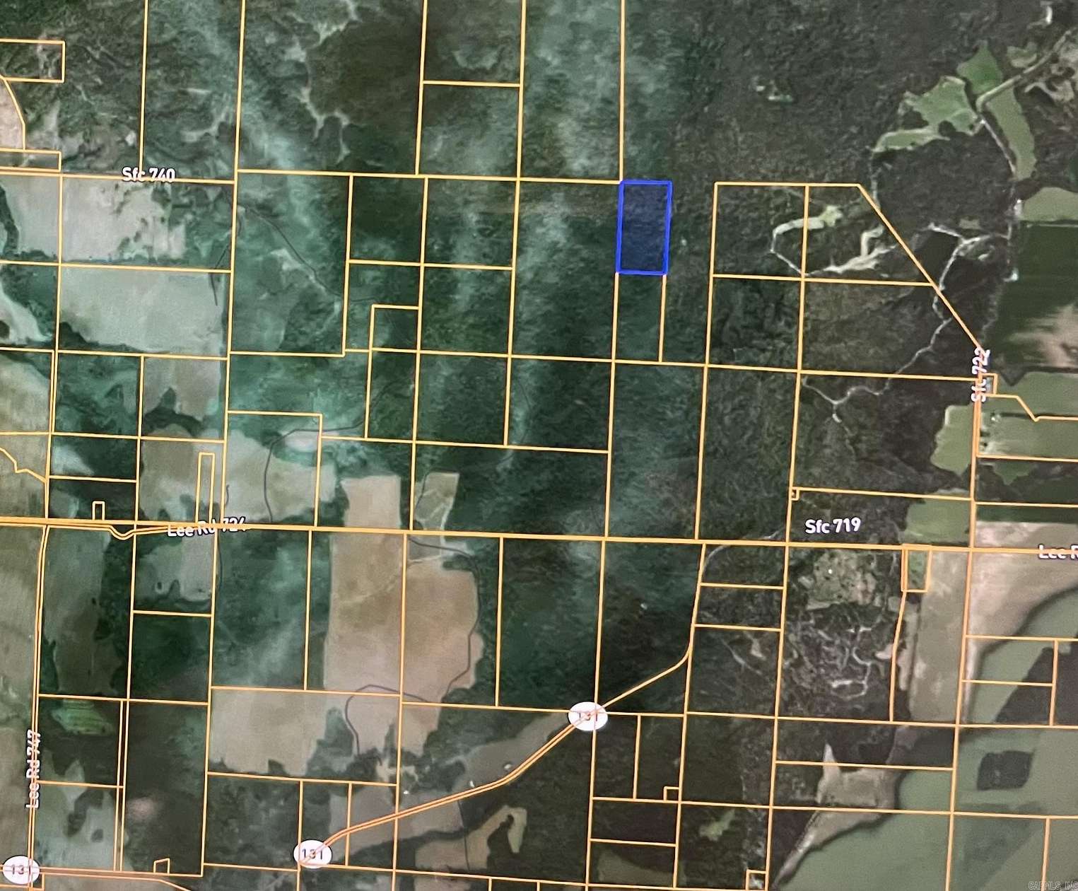 20 Acres of Recreational Land for Sale in Forrest City, Arkansas