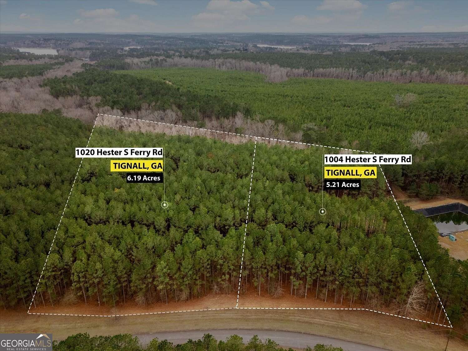 11.4 Acres of Land for Sale in Tignall, Georgia