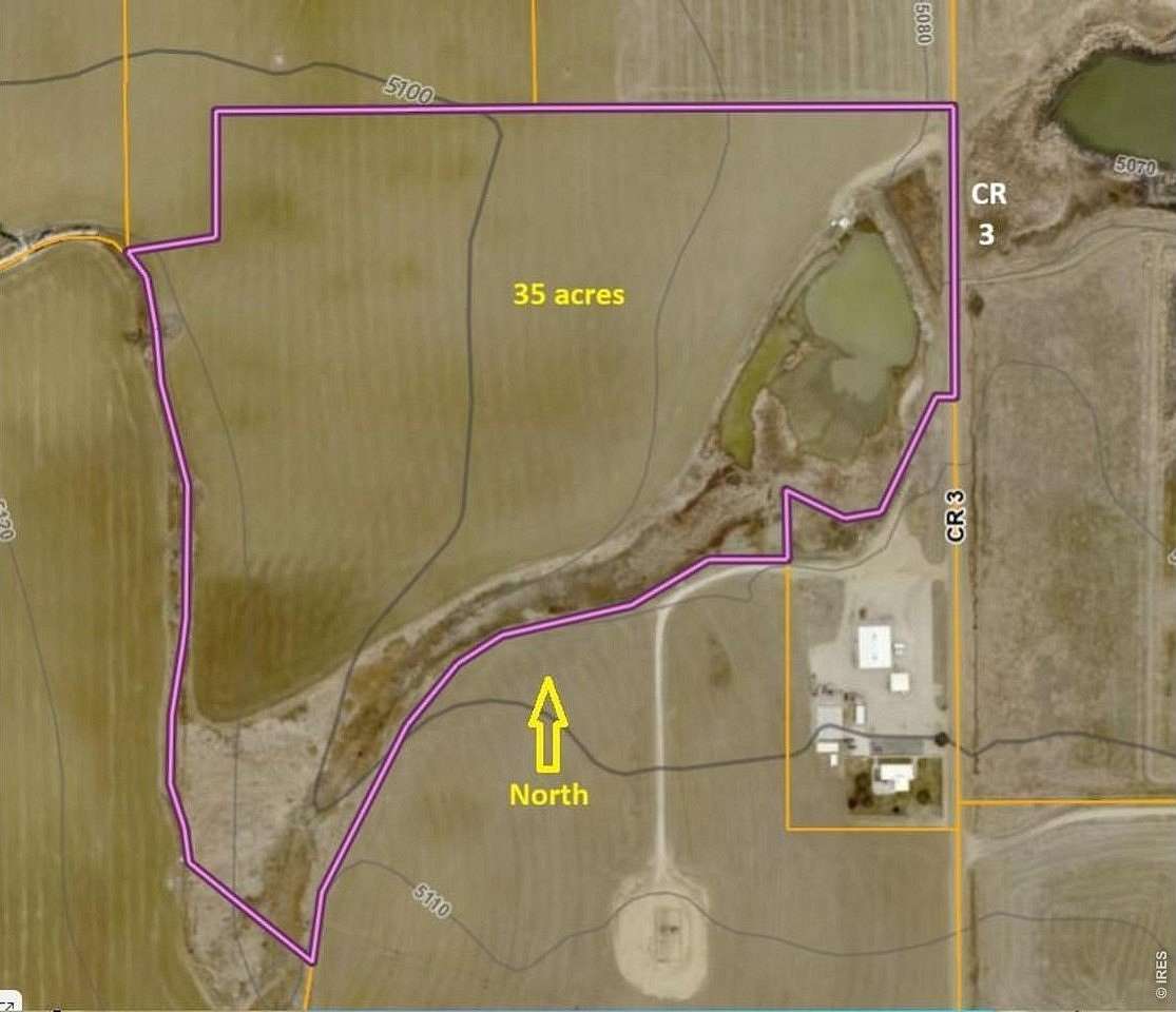 35 Acres of Agricultural & Residential Land for Sale in Berthoud, Colorado