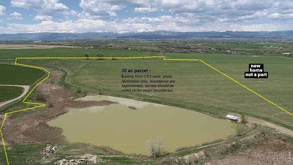 35 Acres of Agricultural & Residential Land for Sale in Berthoud, Colorado