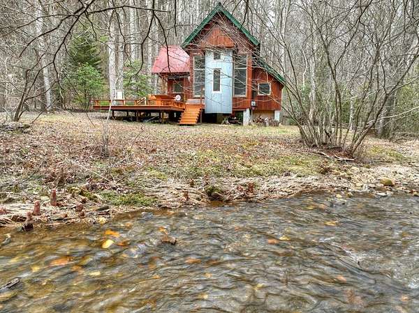 14.7 Acres of Recreational Land with Home for Sale in Cherry Log, Georgia