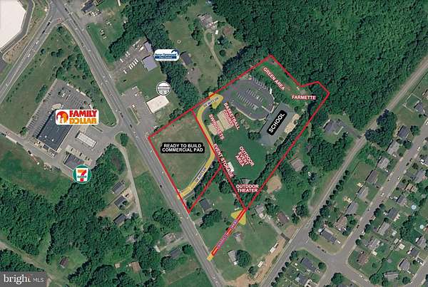 4.18 Acres of Commercial Land for Sale in Fredericksburg, Virginia